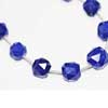 Natural Dark Blue Lapis Luzuli Rose Cut Faceted Round Ball Beads Strand Total 4 Beads (2 Pairs) Finest Quality no where else to be found. Huge Size Beads.